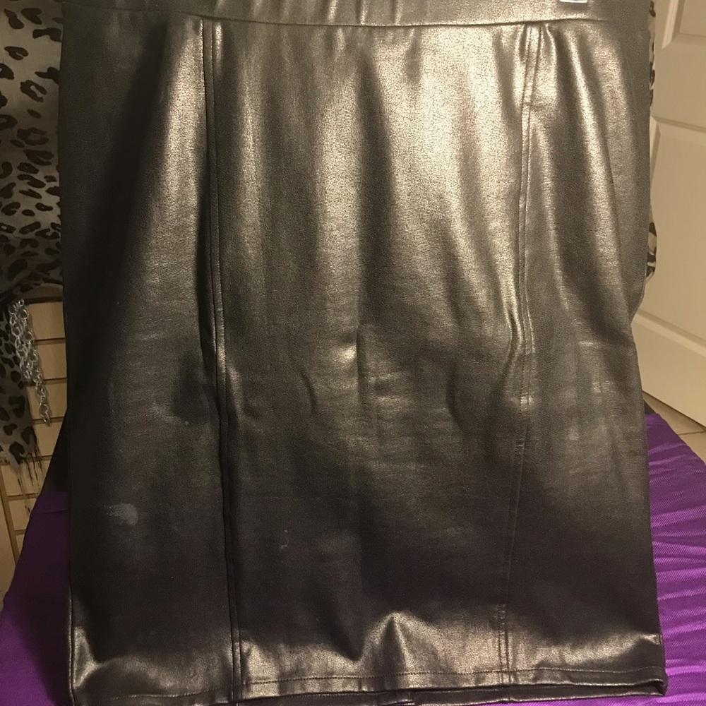 NWOT Lane Bryant Faux Leather Pencil Skirt